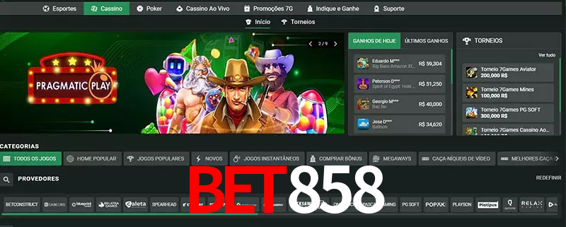 cassino bet858